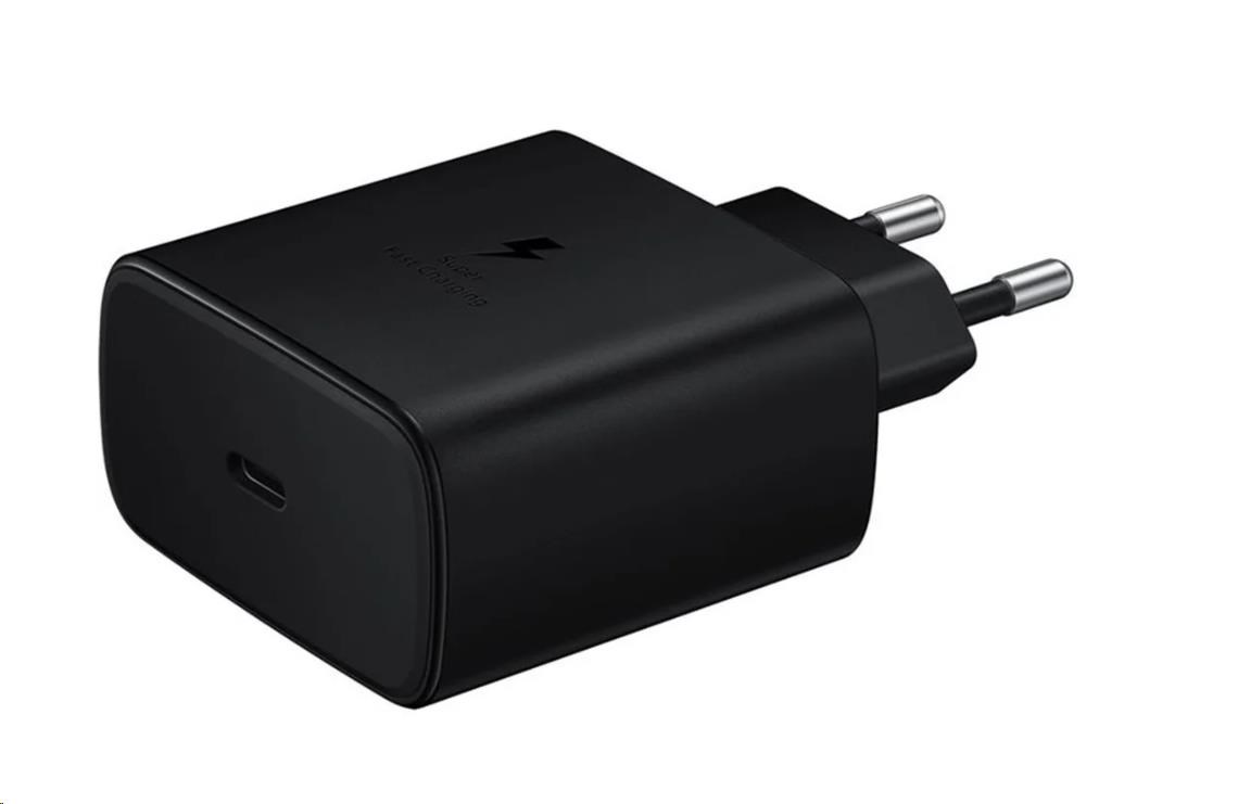Cestovná nabíjačka Samsung EP-TA845XBE,  rýchle nabíjanie 45 W,  USB-C,  čierna2 