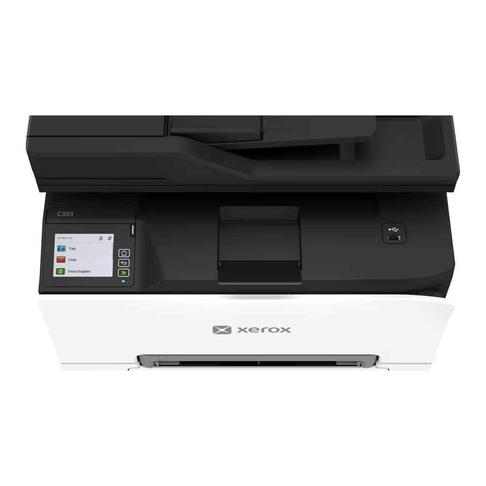 Xerox C303a,  barevná laser. multifunkce,  A4,  30ppm,  fax,  duplex,  DADF,  WiFi/ USB/ Ethernet,  1 GB RAM,  Apple AirPrint16 