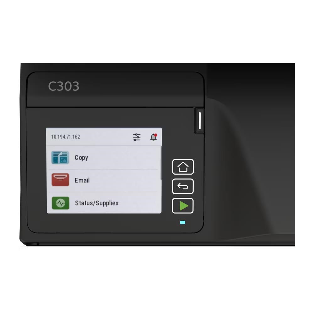 Xerox C303a,  barevná laser. multifunkce,  A4,  30ppm,  fax,  duplex,  DADF,  WiFi/ USB/ Ethernet,  1 GB RAM,  Apple AirPrint17 