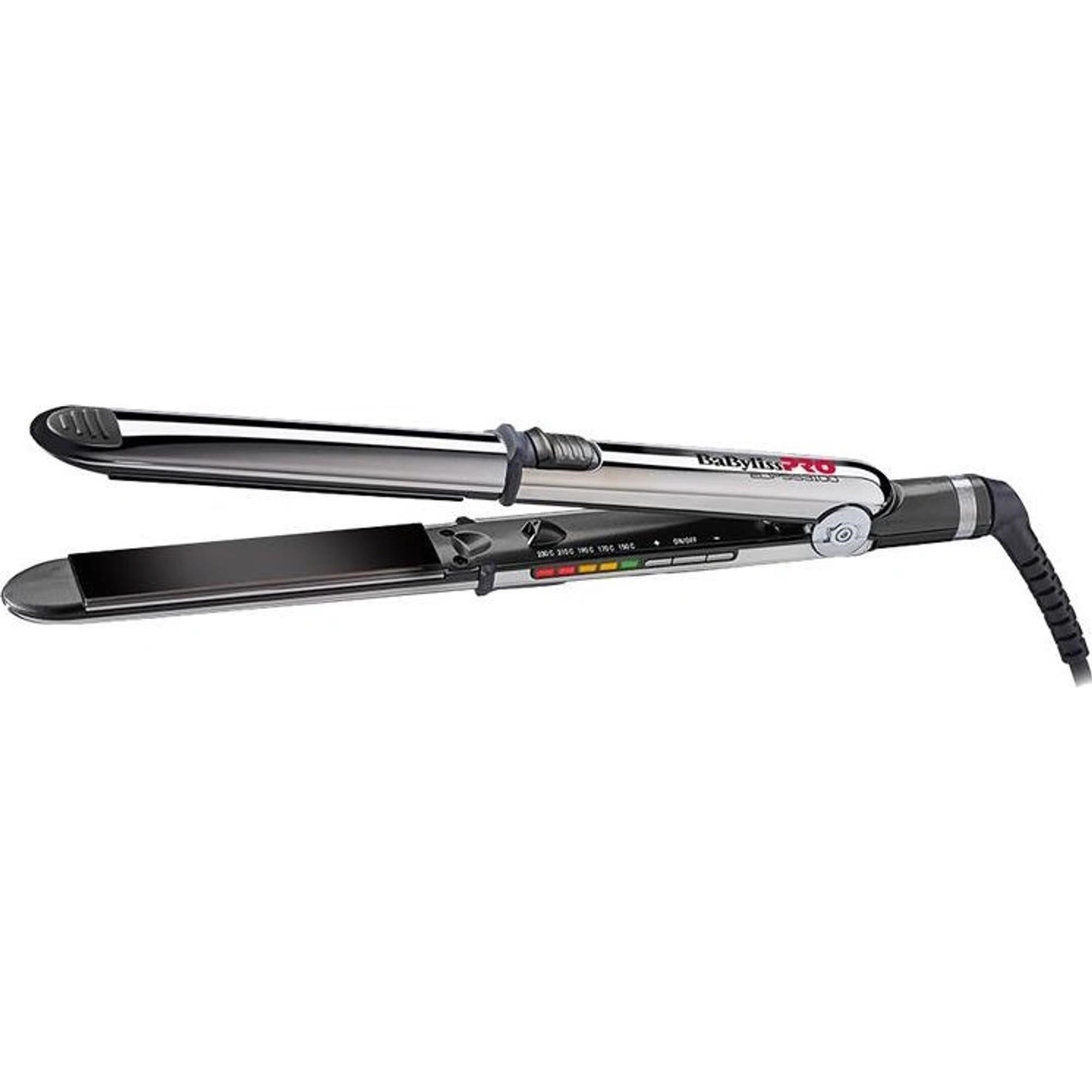 BAZAR - BaByliss PRO Elipsis3100 BAB3100EPE žehlička na vlasy stříbrná,  ionizace,  EP Technology 5.0 - Rozbaleno (Komplet1 