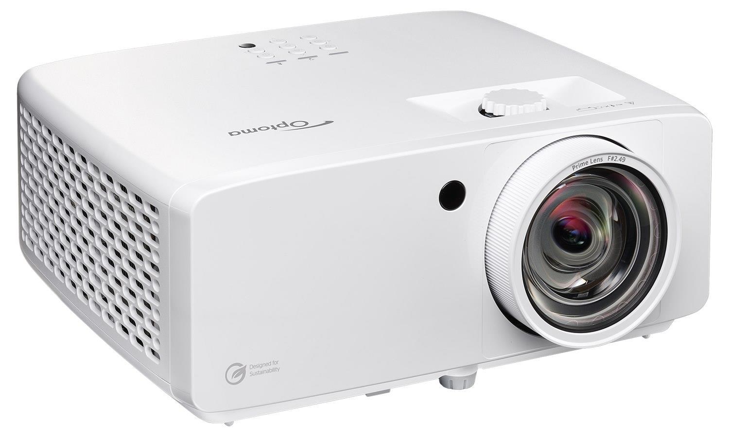 Optoma projektor ZK521ST (DLP,  Laser,  4K UHD,  5100 lm 2xHDMI,  RS232,  RJ45,  USB-A power,  repro 1x15W)1 