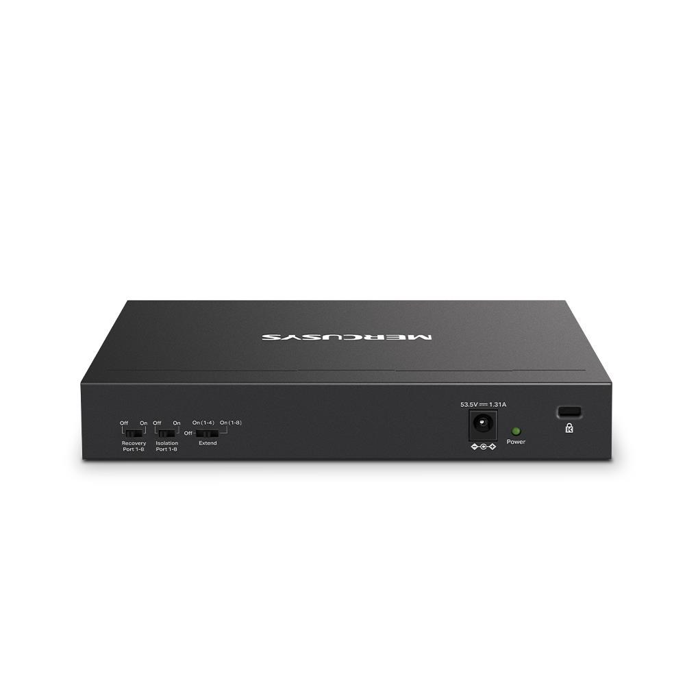 MERCUSYS switch MS110P (10x100Mb/ s, 8xPoE+, 65W, fanless)2 