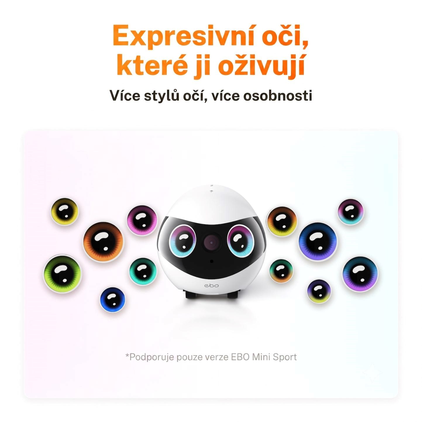Enabot EBO Mini Sport Robotický společník3 