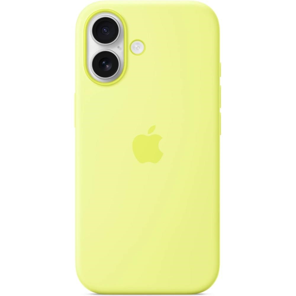 iPhone 17 Silicone Case with MagSafe - Neon Yellow