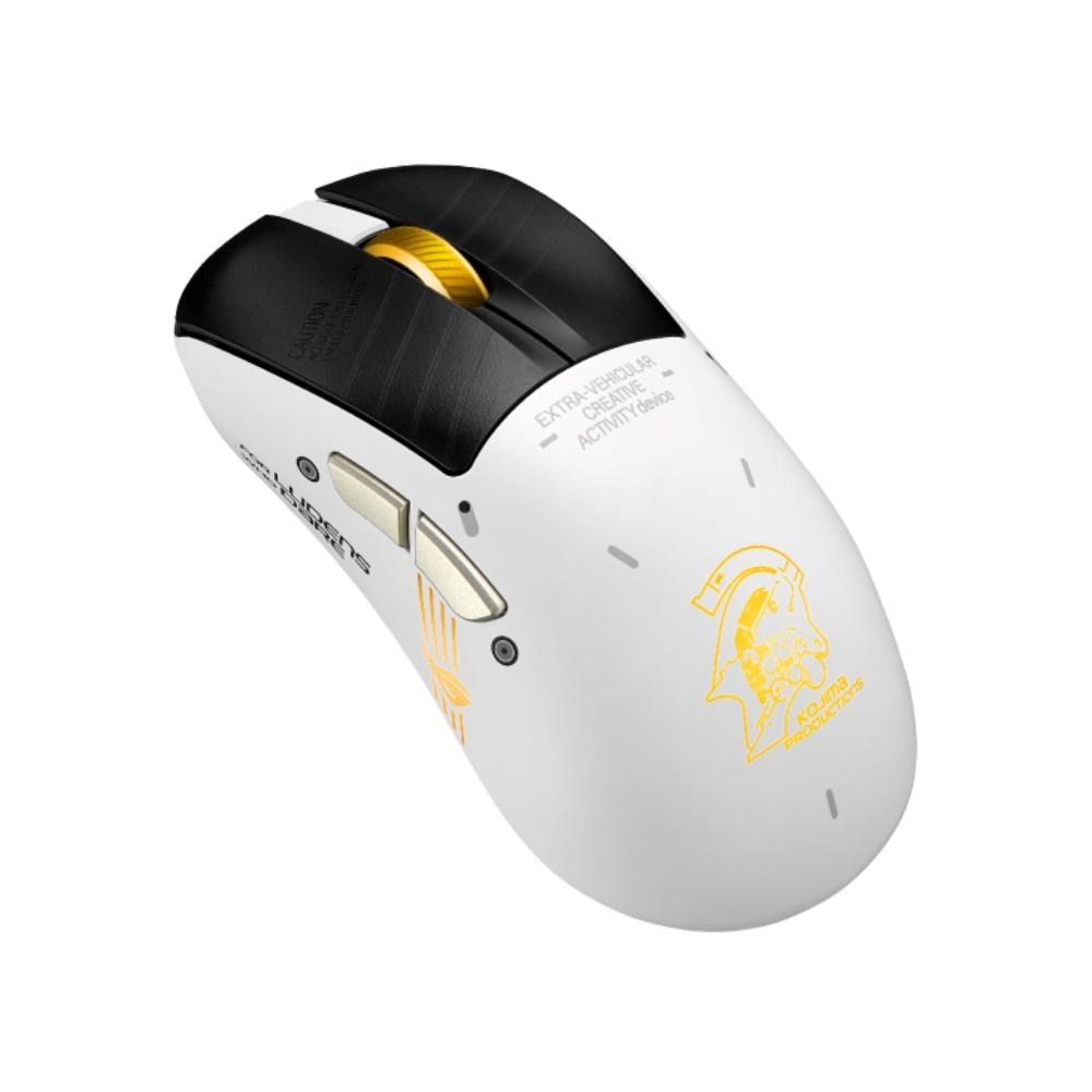 ASUS myš ROG KERIS II ORIGIN-KJP,  Bezdrátová,  ARGB,  bílá1 