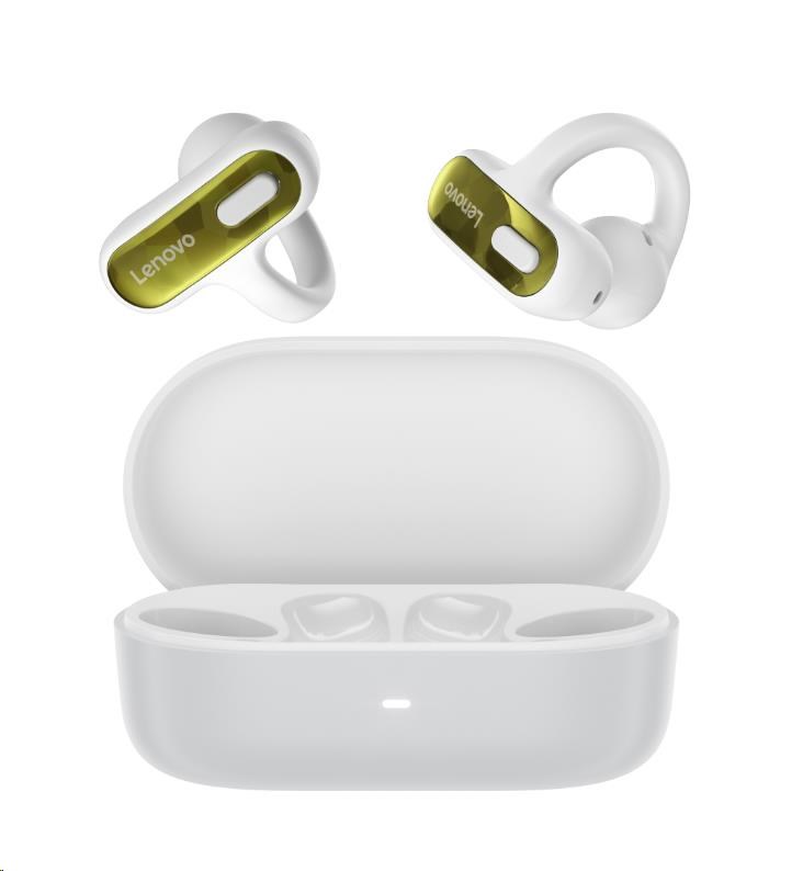LENOVO Open-Ear Clip-on Earbuds X500 White - Sluchatka s mikrofonom0 