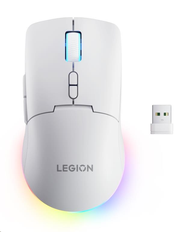 LENOVO Legion M220 Wireless RGB Gaming Mouse (Glacier White)0 