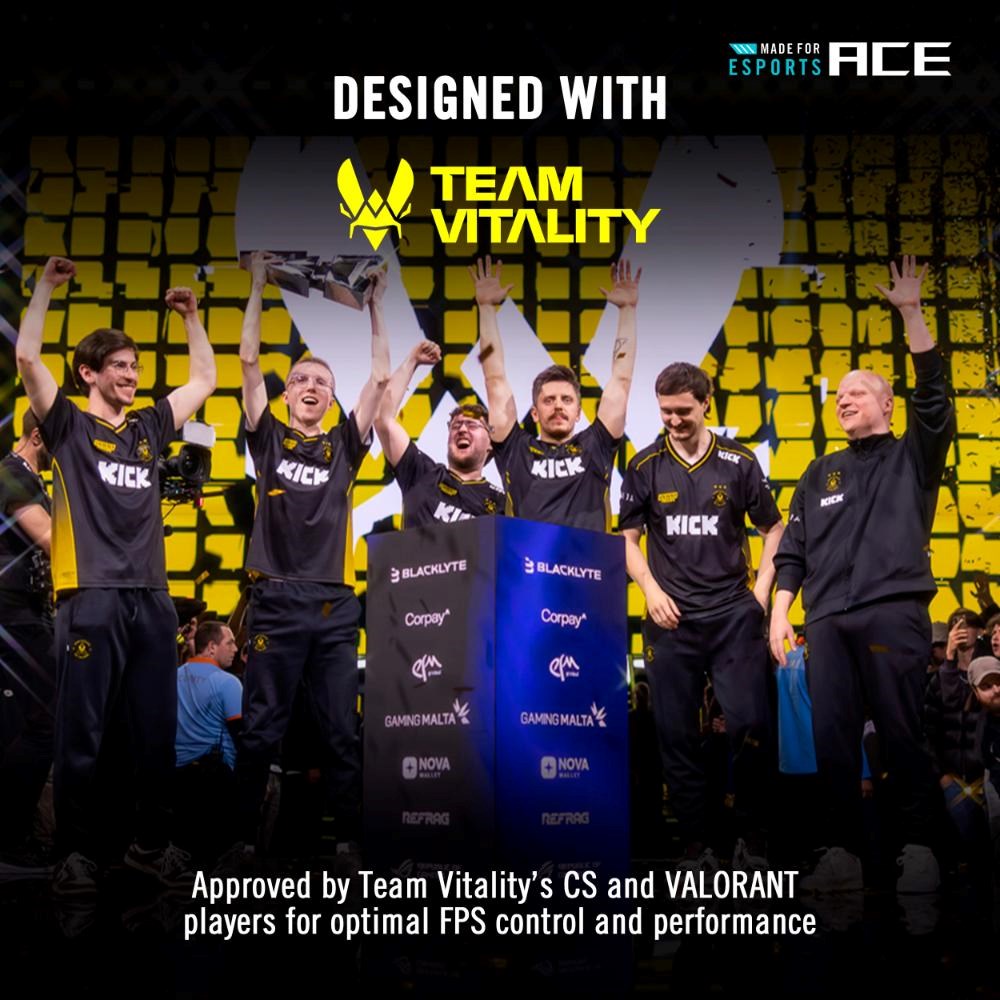 ASUS podložka pod myš ROG HONE CONTROL ACE L VITALITY ED,  420x490x4,  textil,  žlutá6 