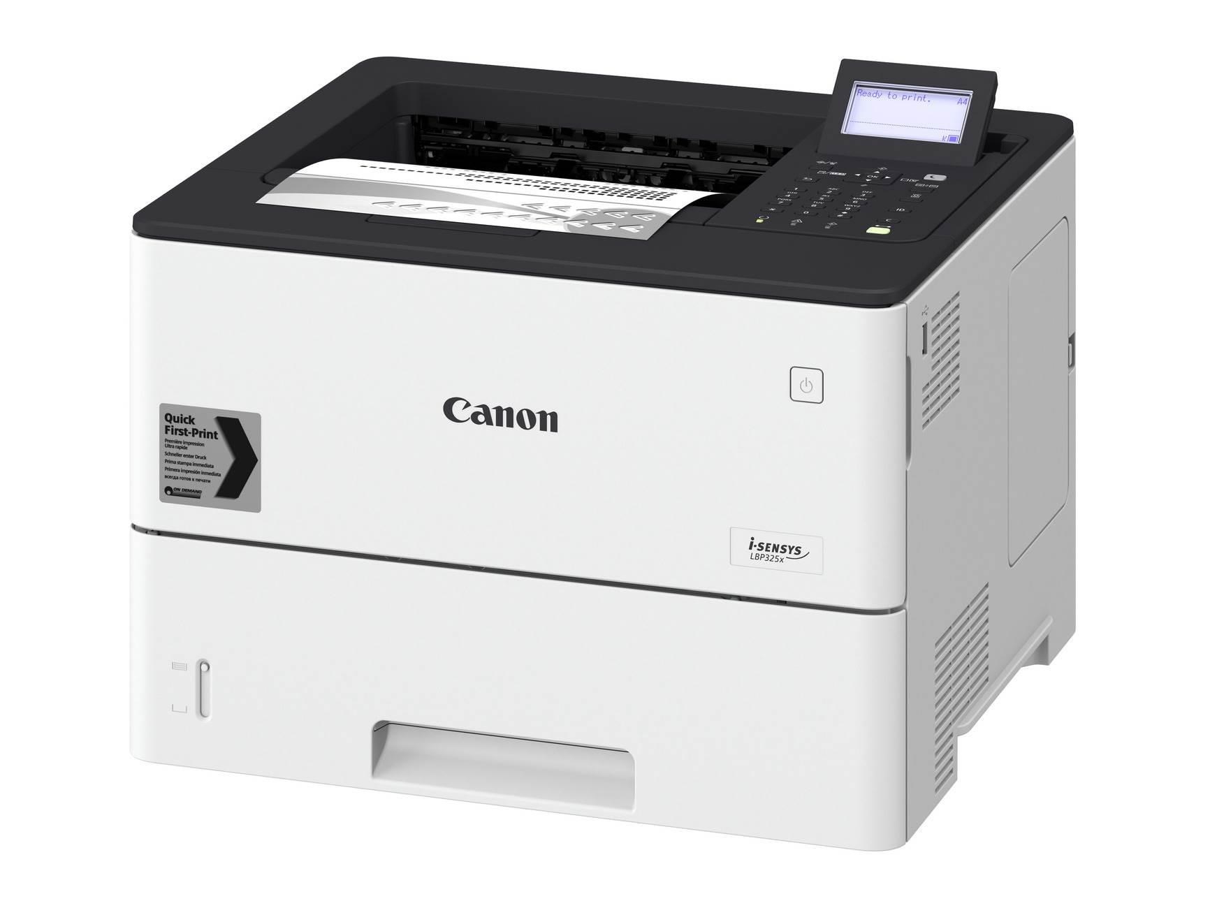 BAZAR - Canon i-SENSYS LBP325x - černobílá,  SF,  duplex,  PCL,  USB,  LAN - Po opravě (Komplet)2 