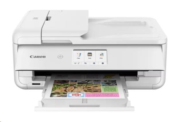 BAZAR - Canon PIXMA Tiskárna TS9551Ca white - barevná,  MF (tisk, kopírka, sken, cloud),  duplex - Rozbaleno (komplet)1 