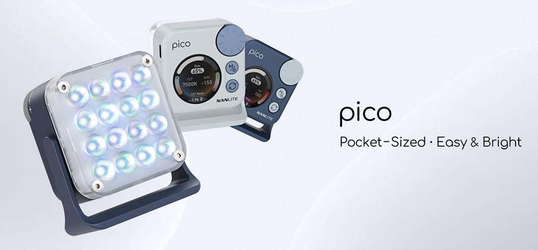 Nanlite Pico LED Mini Pocket Midnight Blue4 