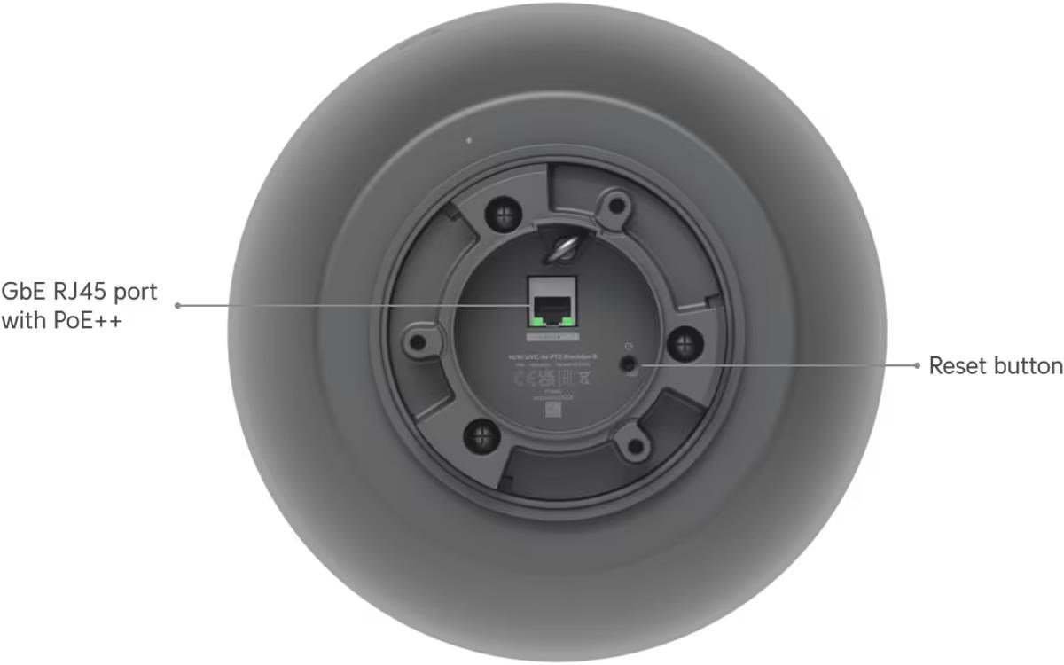 UBNT AI PTZ Precision - 8MP PTZ IP Kamera,  Černá10 