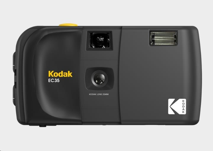 Kodak EC35 Film Camera Midnight Black + Kodak Ultra Max 24 Exp0 