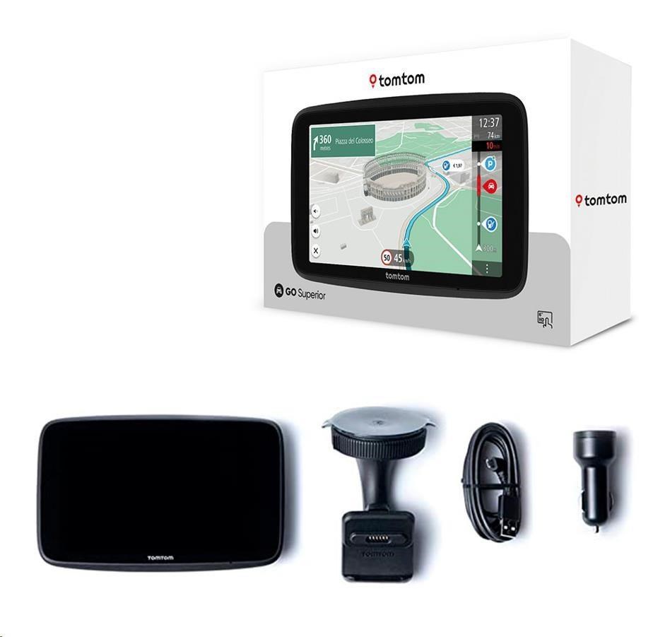 BAZAR - TomTom GO Superior 7 - Poškozený obal (Komplet)4 
