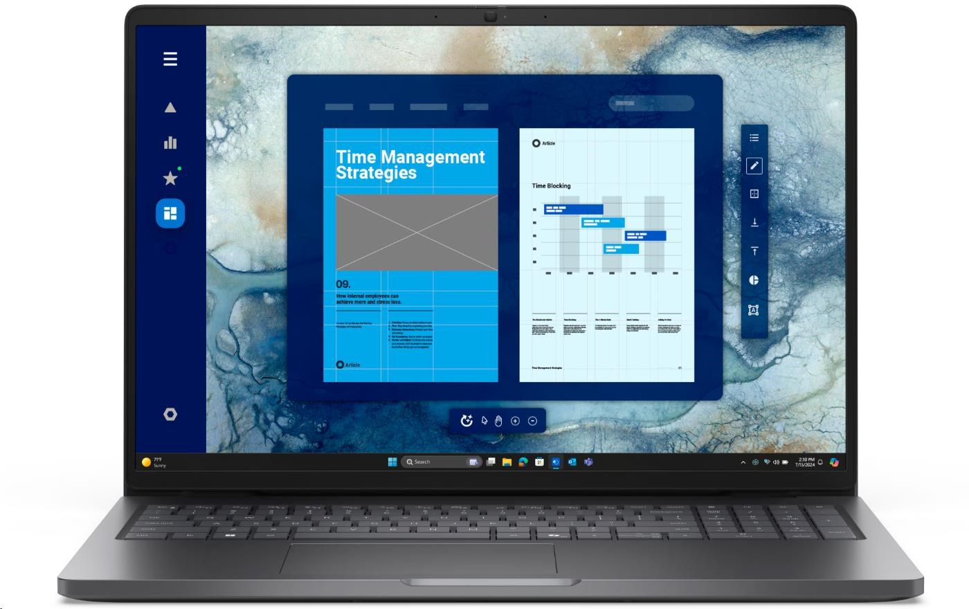 DELL NTB Pro 16 PC16250/ i5-120U/ 8GB/ 512SSD/ 16