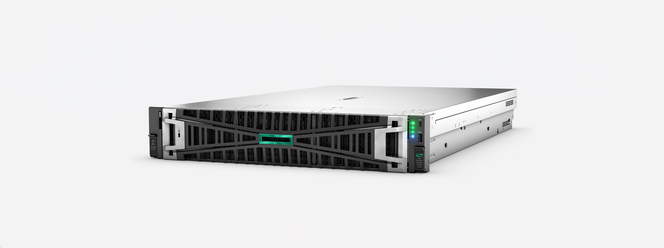 HPE PL DL380g12 6520P (2.4/ 24C) 2x32G (p69727) MR416i-o 8SFF 2x1000W 2p10G PFans NBD333 Smart Choice6 