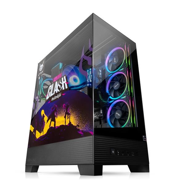 LYNX Streamers Clash Ryzen 7 7800X3D 32GB 1TB SSD NVMe RX 9070 16G W11 Home1 
