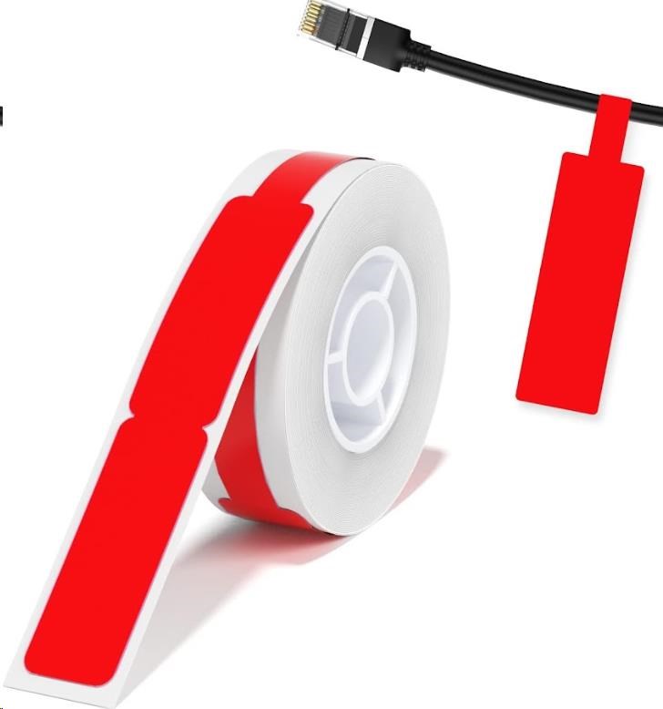 Niimbot štítky na kabely RXL 12, 5x109mm 65ks Red pro D11 a D1101 