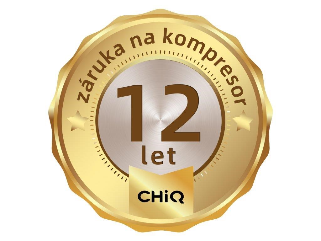 CHiQ FCF98DE pultový mrazák,  99l,  -24 °C do 5 °C (mrazák - lednice),  low frost,  + 12 let záruka na kompresor6 