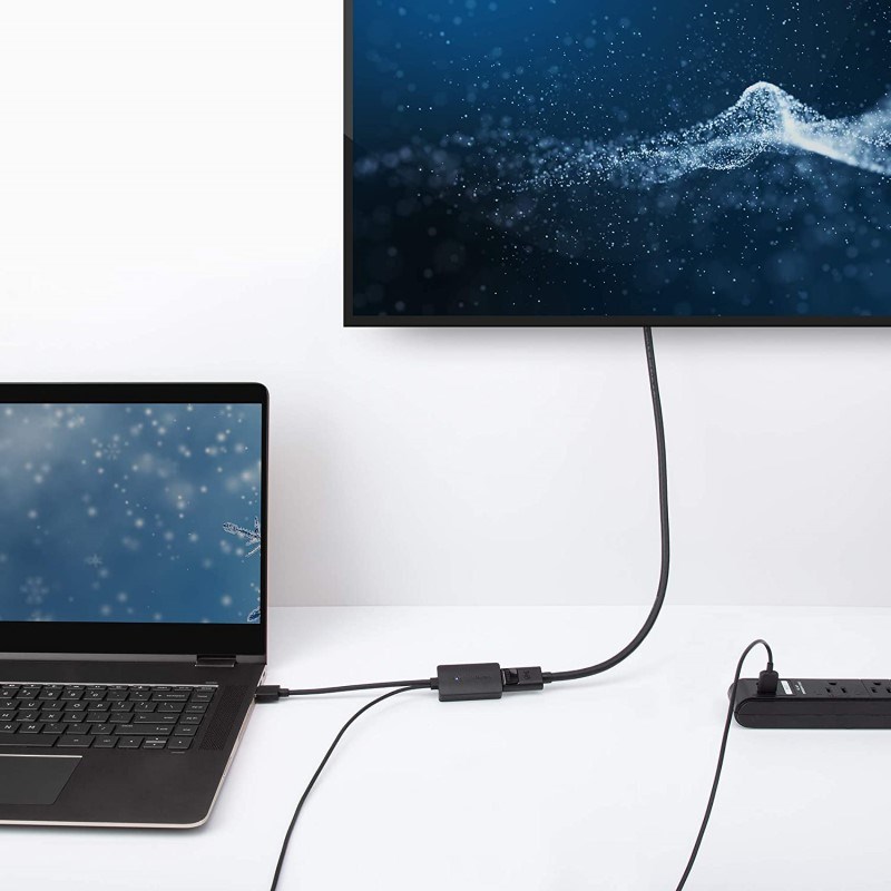 Adaptér PREMIUMCORD HDMI na DisplayPort s napájacím zdrojom7 