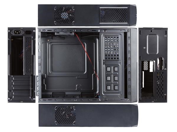 CHIEFTEC Uni Series /  Minitower,  UE-02B,  250W,  čierna3 