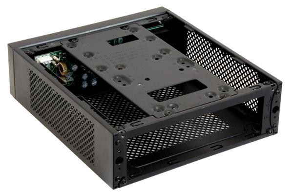 Skriňa CHIEFTEC Compact Series/ mini ITX,  IX-01B-85W,  čierna,  85W adaptér CDP-085ITX)3 