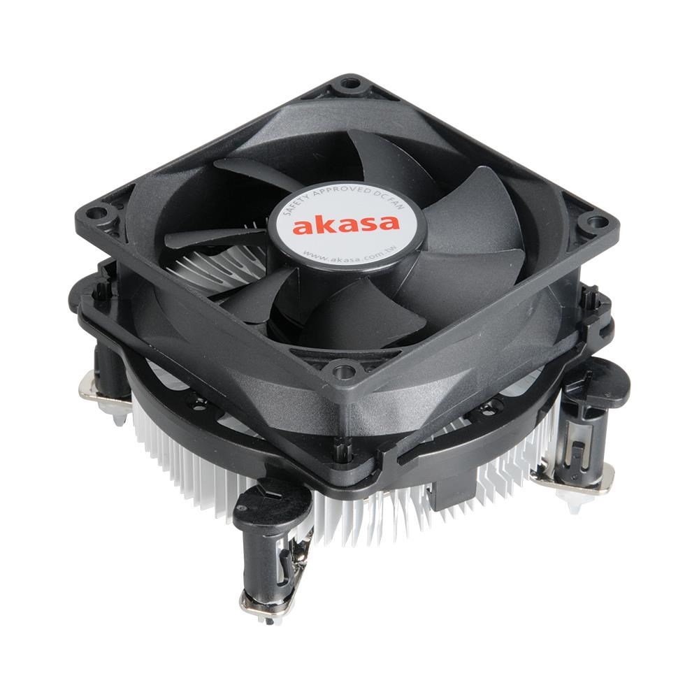 AKASA chladič CPU AK-CCE-7102EP,  80mm PWM ventilátor0 