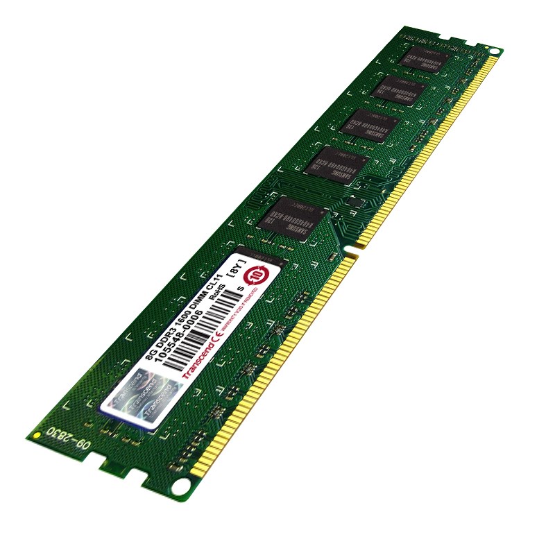 TRANSCEND 2Rx8 CL11 DDR3 8GB 1600MHz DIMM1 