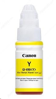 Canon BJ INK GI-490 Y (fľaštička so žltým atramentom)0 