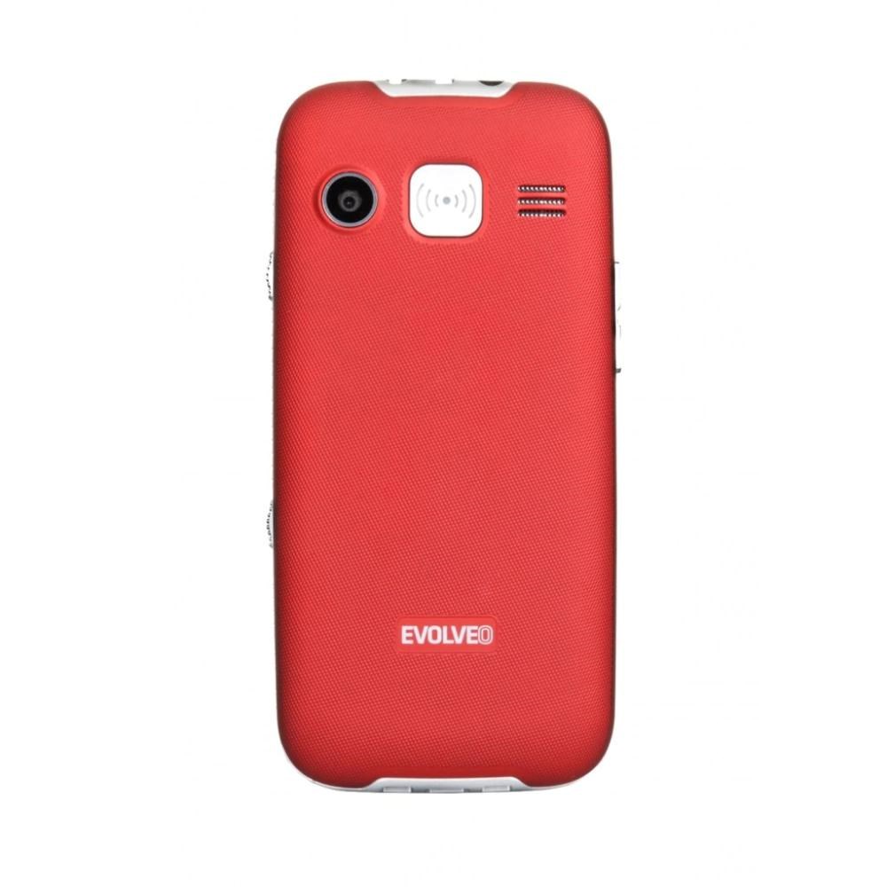 EVOLVEO EasyPhone XD,  mobilný telefón pre seniorov s nabíjacím stojanom (červený)1 