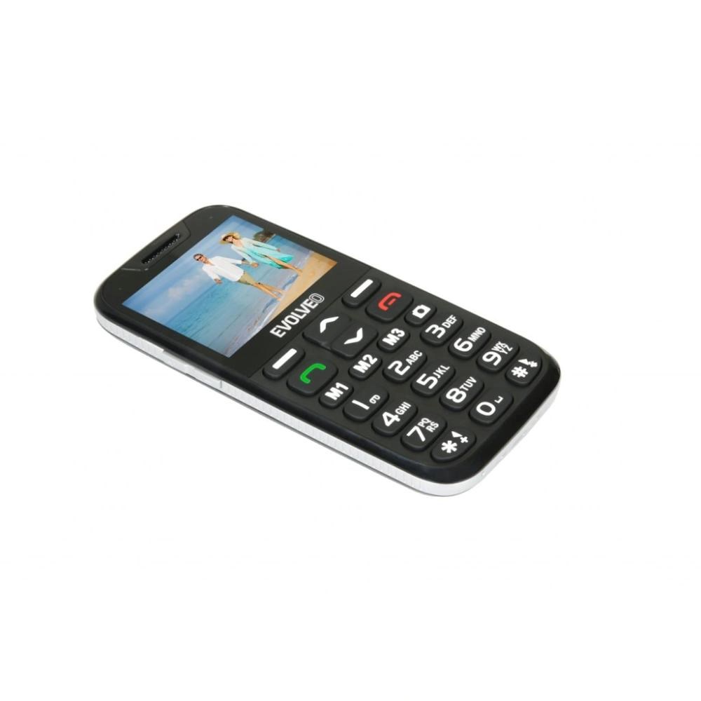 EVOLVEO EasyPhone XD,  mobilný telefón pre seniorov s nabíjacím stojanom (čierny)2 