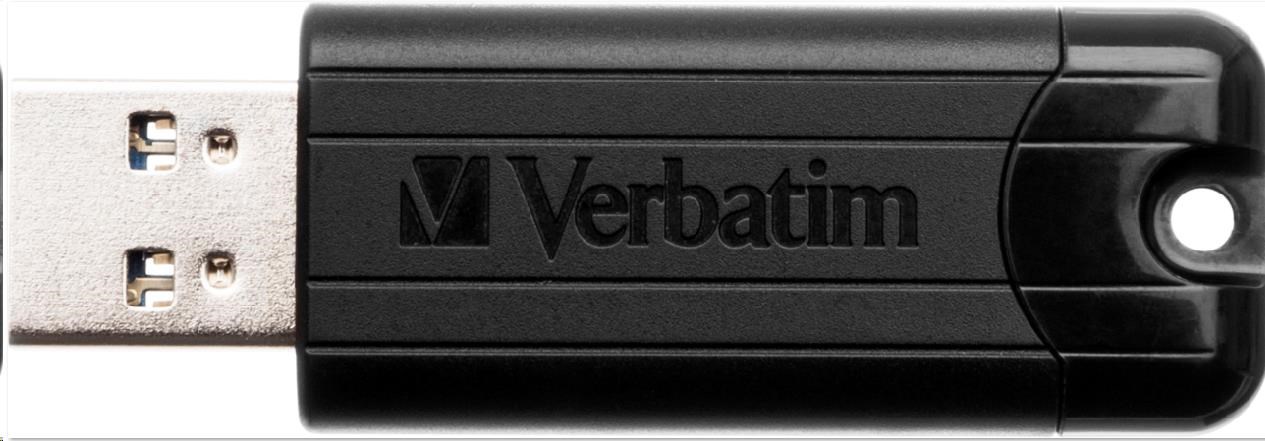 VERBATIM Flash Disk PinStripe USB 3.0,  32 GB - čierna3 