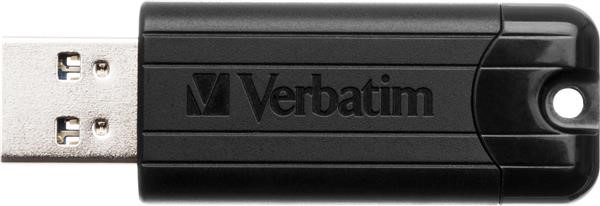 VERBATIM Flash Disk 64GB PinStripe USB 3.0,  čierna5 