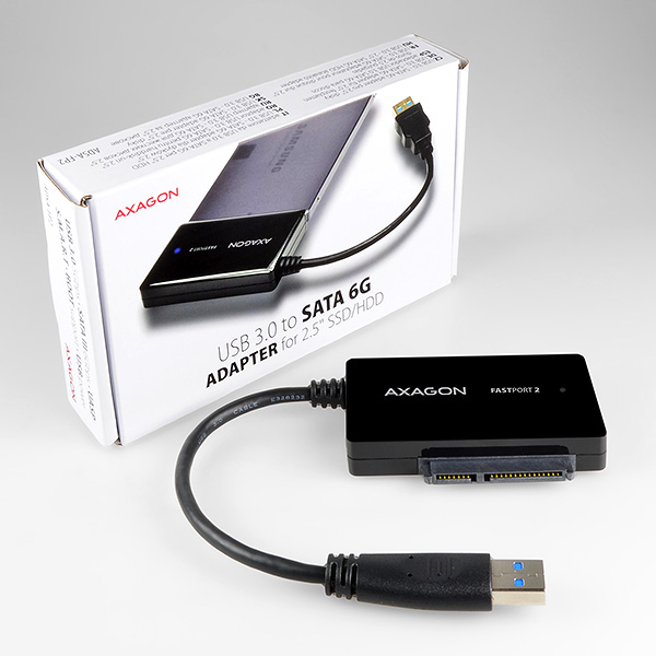 AXAGON ADSA-FP2,  USB3.0 - SATA 6G 2.5