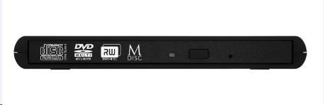 VERBATIM externí mechanika DVD-RW Rewriter USB 2.0 Black + NERO0 
