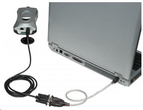 MANHATTAN Prevodník USB na sériový port (Prolific PL-2303RA Chip 1.8m)4 