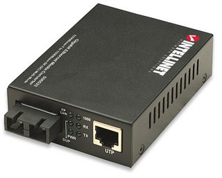 Intellinet Gigabit Ethernet prevodník,  1000Base-T na 1000Base-SX (SC),  viacrežimový,  220 m0 
