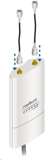 UBNT airMAX RocketDish RD-5G34 [smerová anténa MIMO,  5GHz,  34dBi,  3°,  sada Rocket]10 