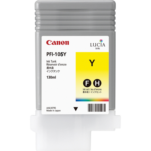 Atramentová kazeta Canon PFI-106,  žltá (PG)0 