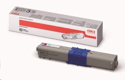 Purpurový toner pre C310/ 330/ 331/ 510/ 511/ 530/ 531/ MC351/ 352/ 361/ 362/ 561/ 562 (2 000 strán)0 