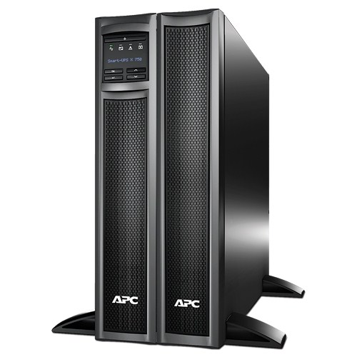 APC Smart-UPS X 750VA Rack/ Tower LCD 230V,  2U (600W)3 