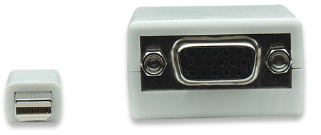 Adaptér MANHATTAN Mini DisplayPort Male na VGA Female,  aktívny2 