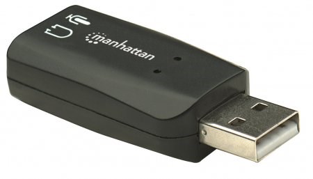 MANHATTAN Zvuková karta USB 3-D Sound Adapter5 