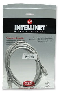 Intellinet Patch kábel Cat6 UTP 2m sivý1 