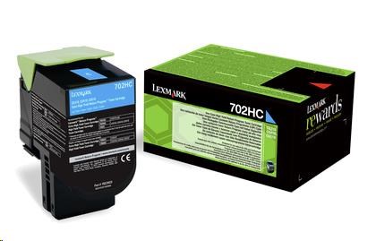 LEXMARK Cyan toner 702HC pre CS310/ 410/ 510 z programu Lexmark Return (3 000 strán)0 
