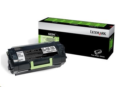 Čierny toner LEXMARK pre MS81x,  na 25 000 strán z programu Lexmark Return0 