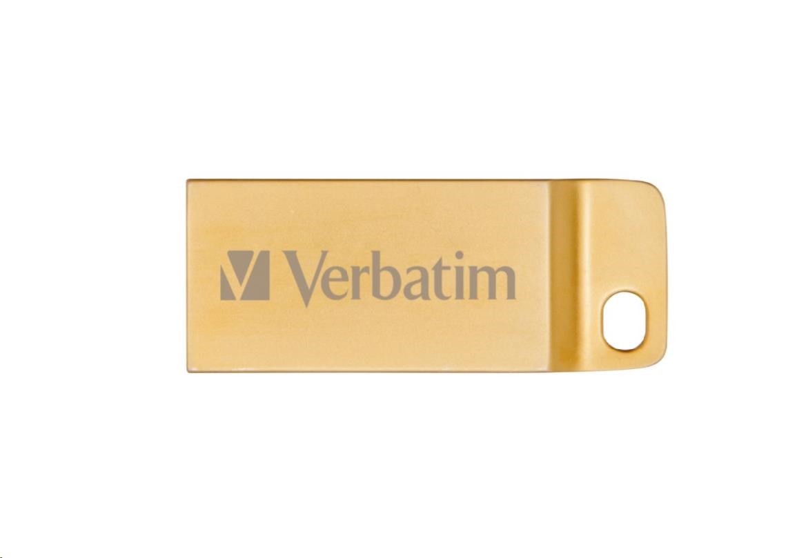 VERBATIM Flash disk 32 GB Metal Executive,  USB 3.0,  zlatá4 