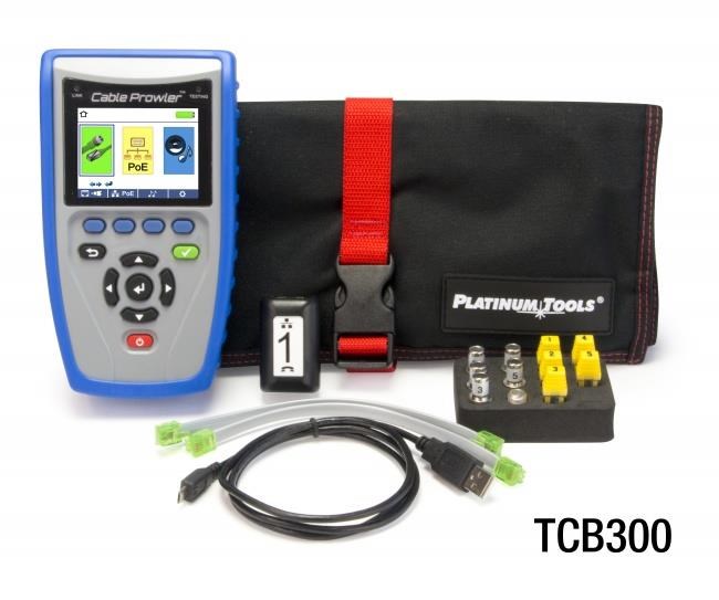 Platinum Tools CB300 (TCB300) - Cable Prowler™ analyzátor datových sítí,  made in USA0 