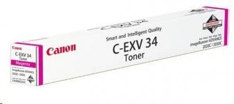 Canon Toner C-EXV 34 M purpurová pro iR-CR2030,  C2100,  C2220i,  C2225i,  C2230i (51 000 str.)0 