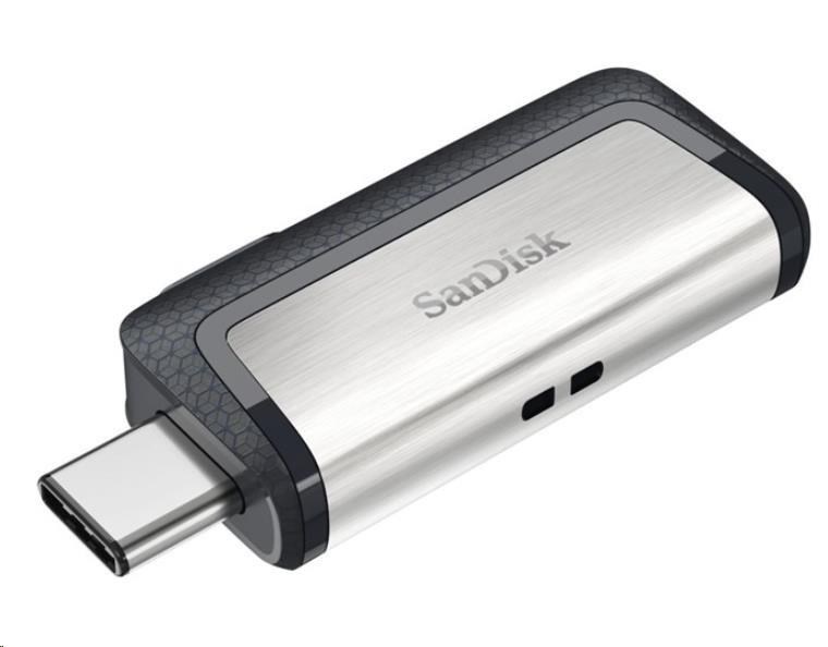SanDisk Flash disk 32 GB Ultra,  dvojitý USB disk typu C0 